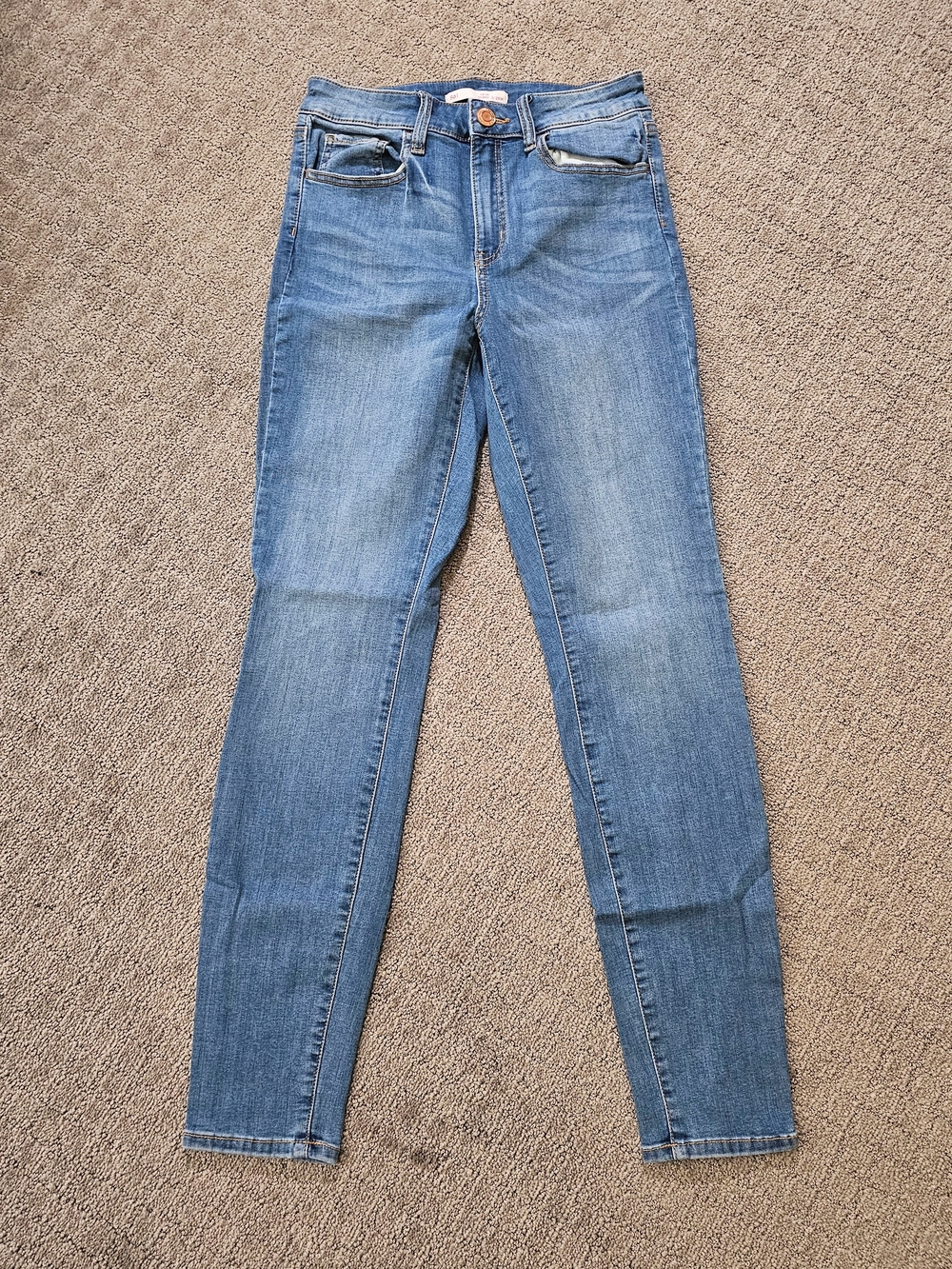 SO Women's Light Blue Skinny Jeans